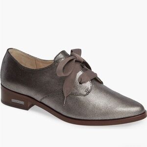 Metallic Silver Shoes